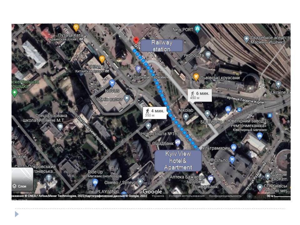 View Smart Apartment Kvartet Railway Station 4D Kyiv Exterior photo